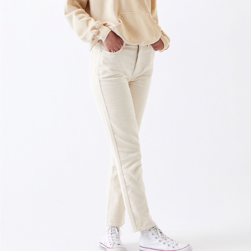 Pacsun corduroy Women's Cream Jeans